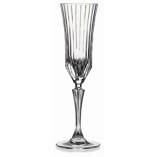 Lorenzo Import RCR Adagio Crystal Champagne glass Pack of 6 242970